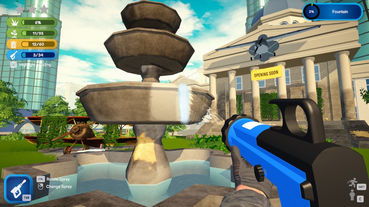 Landscaper Simulator tool use screenshot placeholder